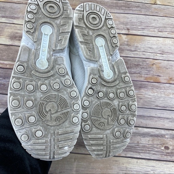 Adidas ZX flux sneakers white 10 - Picture 5 of 8